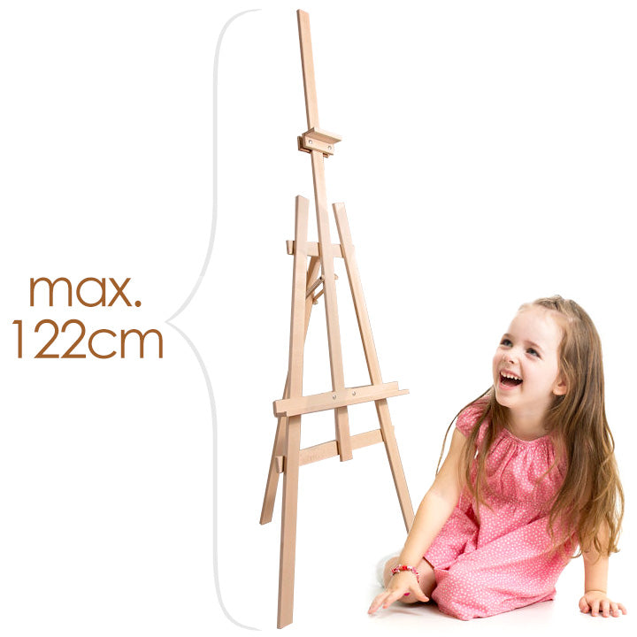 ARTMiE schoolezel voor kinderen SZ1-M, beukenhout, 122 cm
