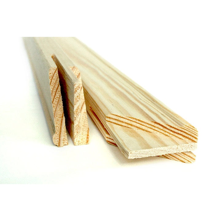 ARTMiE spielatten van sparrenhout, 3,5 × 2 cm, 10–200 cm