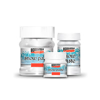 Pentart sneeuwpasta, structuurpasta met sneeuweffect 50 ml / 100 ml