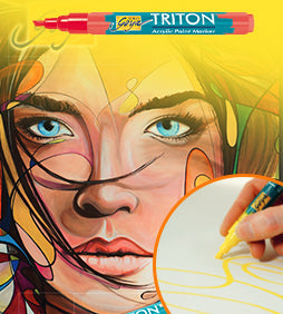 SOLO GOYA TRITON Acrylic Marker 1 - 4 mm | various colors — image 3