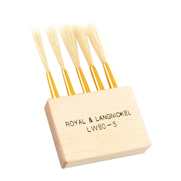 Penseel voor houtnerf Royal & Langnickel LW80-5, 5 koppen – afbeelding 2