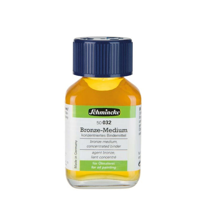 Schmincke bindmiddel voor metaalpigmenten 60 en 200 ml – afbeelding 2