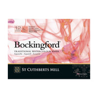 St Cuthberts Mill Bockingford aquarelblok HP 300 g/m², 12 vel