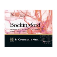 St Cuthberts Mill Bockingford aquarelblok HP 300 g/m², 12 vel