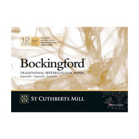St Cuthberts Mill Bockingford aquarelblok Rough 300 g/m², 12 vel