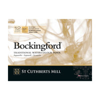 St Cuthberts Mill Bockingford aquarelblok Rough 300 g/m², 12 vel