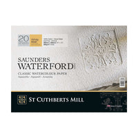 St Cuthberts Mill Saunders Waterford aquarelblok Rough 300 g/m²