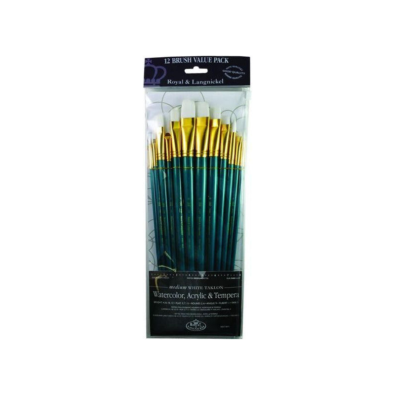 Penselenset Royal & Langnickel, 12 ronde penselen