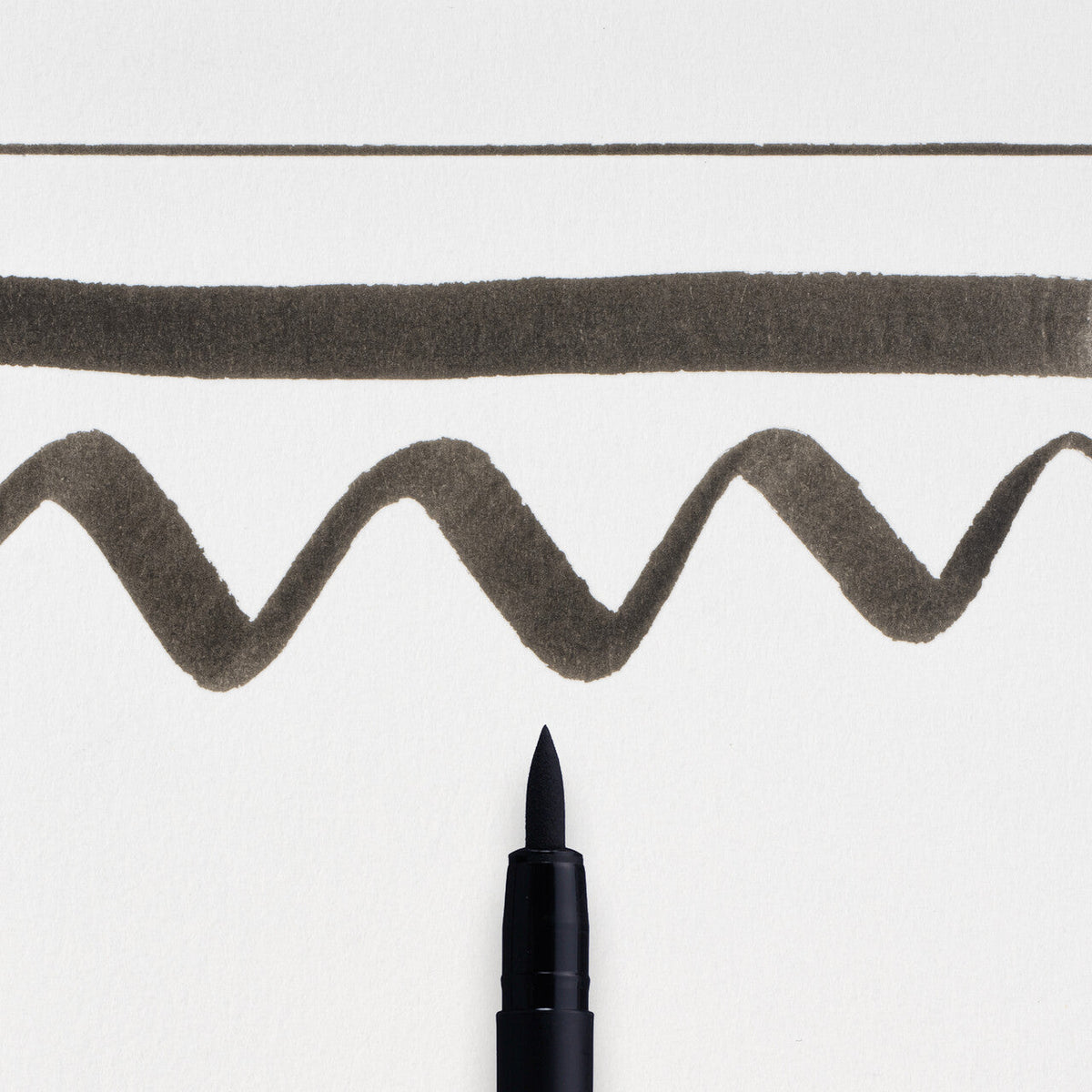 Sakura Pigma Bold brushpen zwart – afbeelding 3
