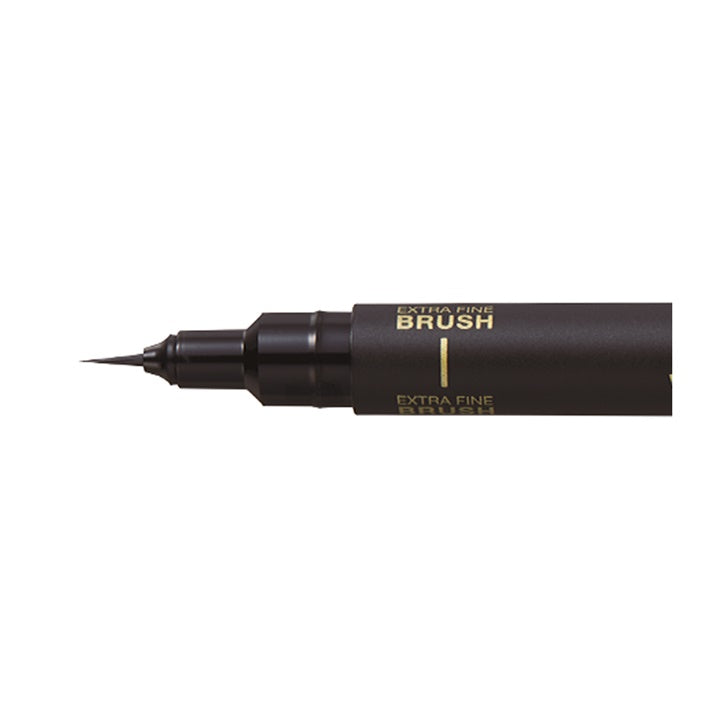 uni PIN brushpen zwart, extra fijn – afbeelding 3