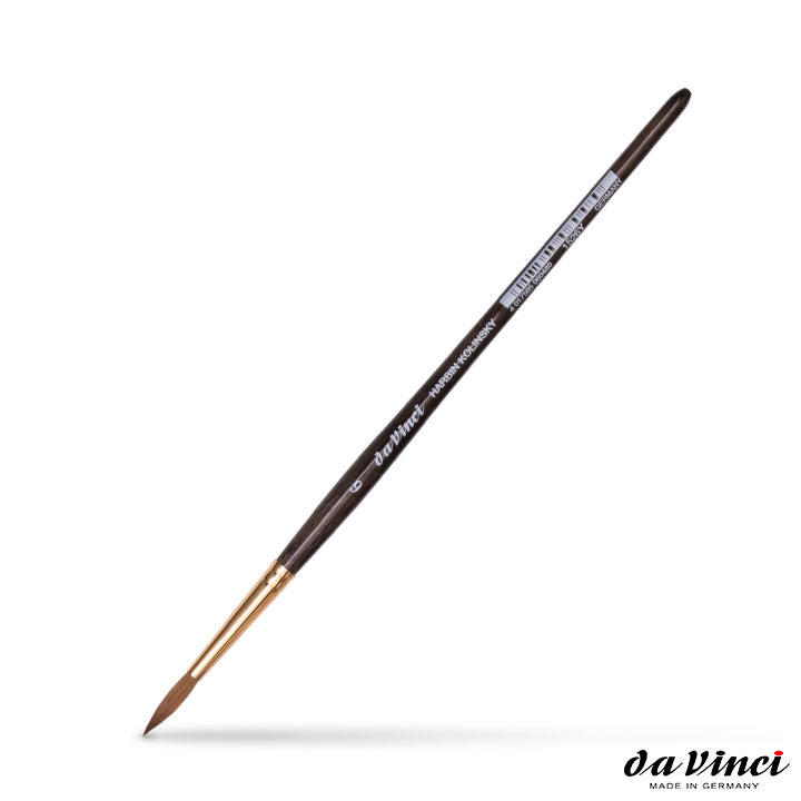 Aquarelpenseel da Vinci 1526Y rond, Harbin-Kolinsky – afbeelding 2
