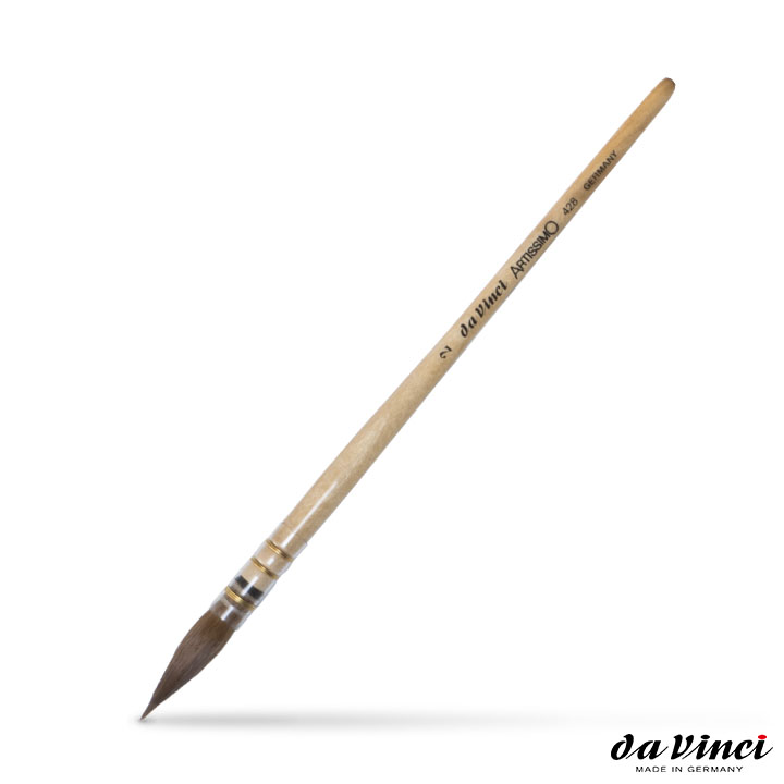 Aquarelpenseel da Vinci ARTISSIMO 428 roodmarterhaar – afbeelding 4