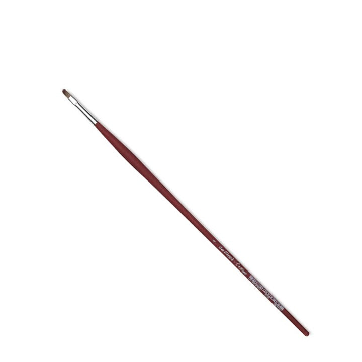 Ovaal penseel da Vinci College 8750, synthetisch, lange steel