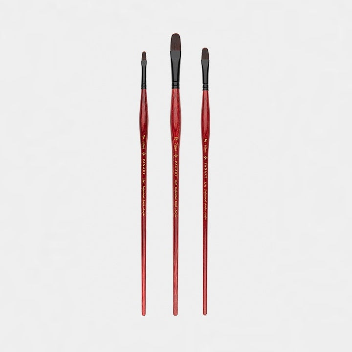 Kattentongpenseel PanArt 3342 Wine Red synthetisch