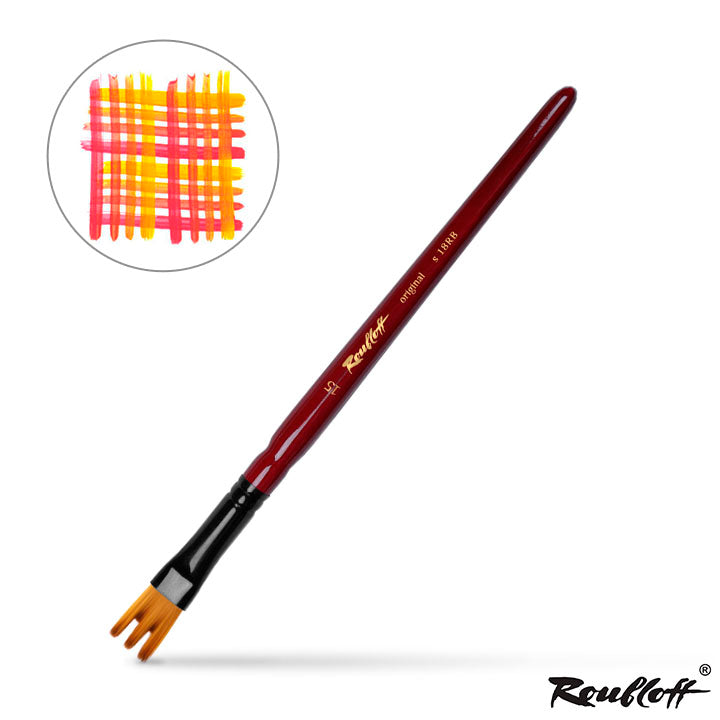 Roubloff Hobby 18RB penseel in tartanvorm