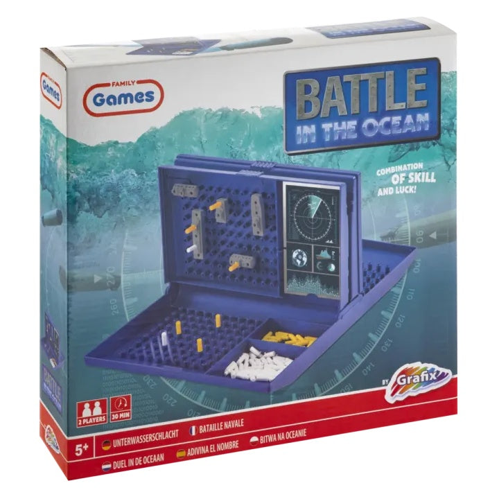 Grafix Battle in the Ocean – zeeslagspel voor 2 spelers