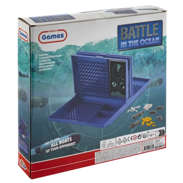 Grafix Battle in the Ocean – zeeslagspel voor 2 spelers – afbeelding 5