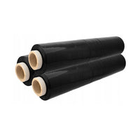 Stretchfolie 3 kg, 500 mm breed, zwart of transparant – afbeelding 2