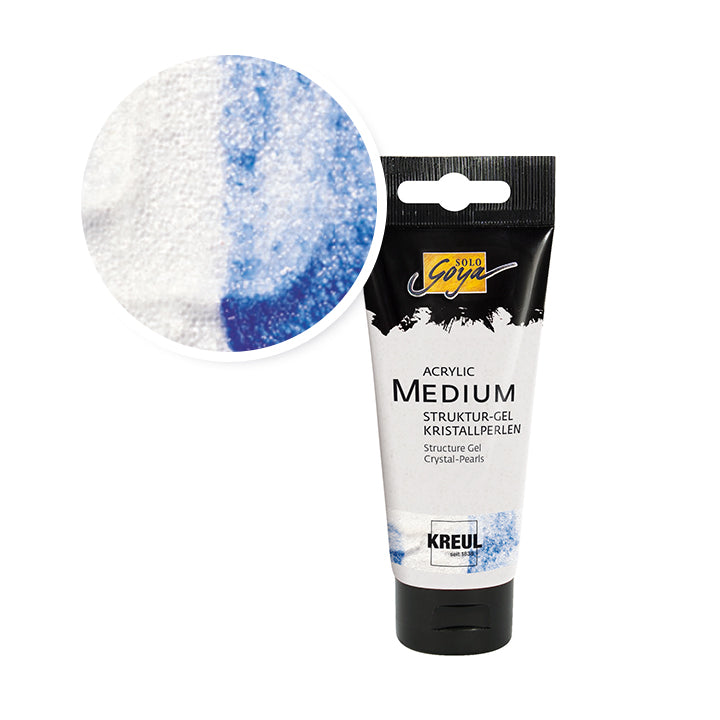 Kreul Solo Goya structuurgel Crystal-Pearls 100 ml