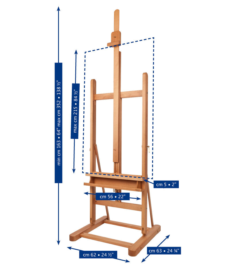 Studio Easel MABEF Workshop - Beech Wood