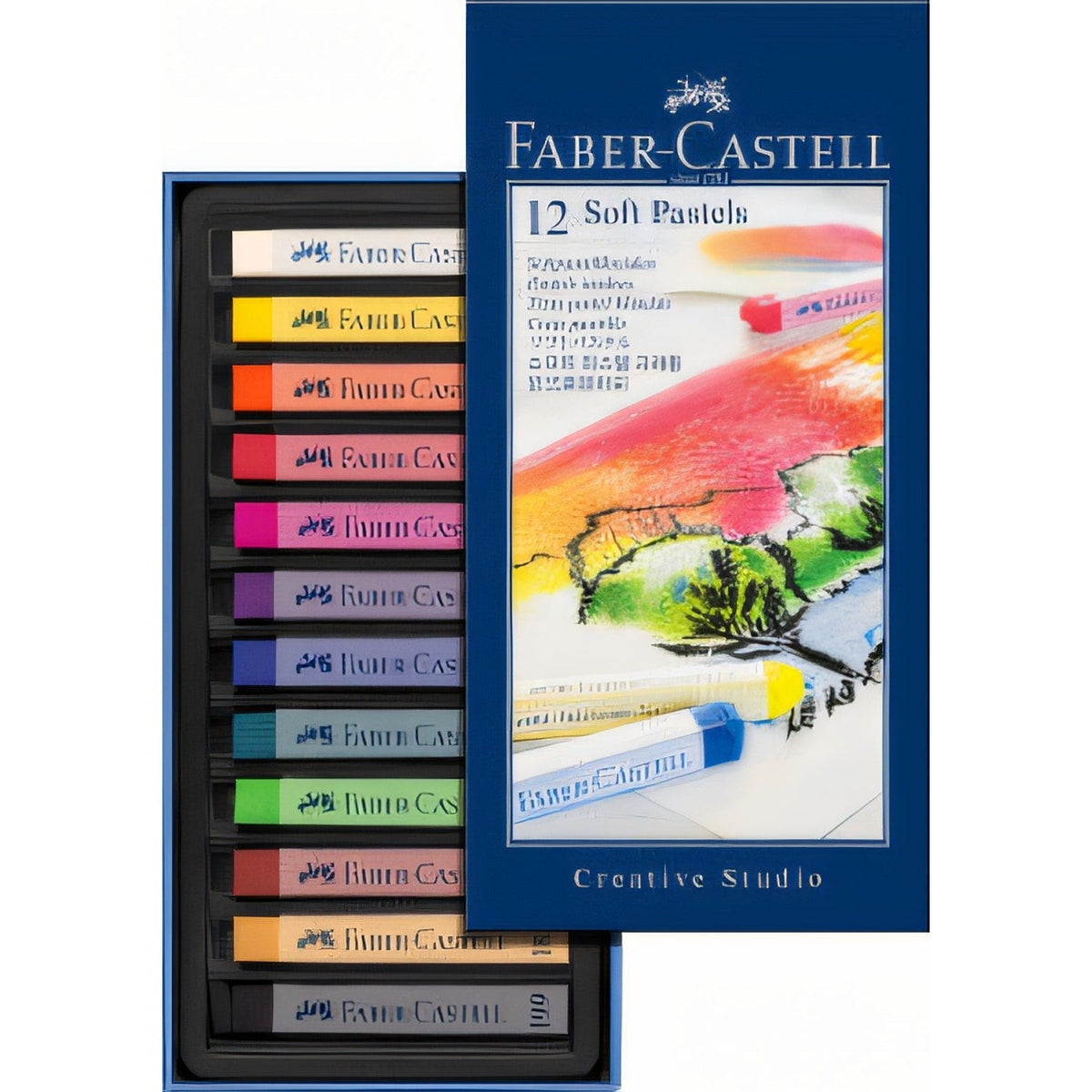 Faber-Castell Gofa pastelkrijt, set van 12