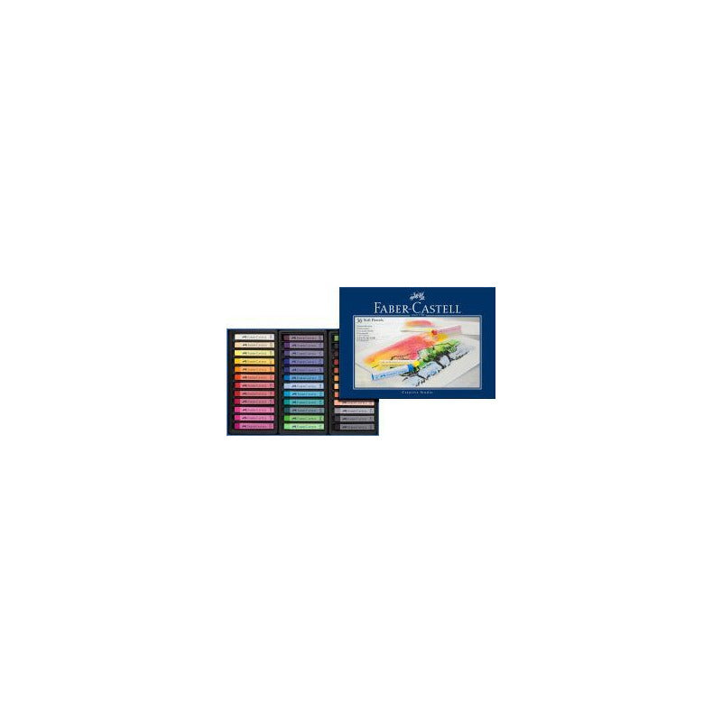 Faber-Castell Gofa pastelkrijt, set van 36 kleuren