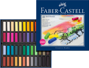 Faber-Castell Gofa pastelkrijt mini, set van 48 kleuren