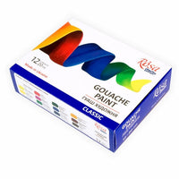 Rosa Studio gouacheset, Classic 12 × 20 ml of Modern 24 × 20 ml