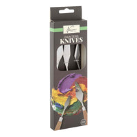 Paletmessenset Nassau, 3 stuks (17, 19 en 21 cm)