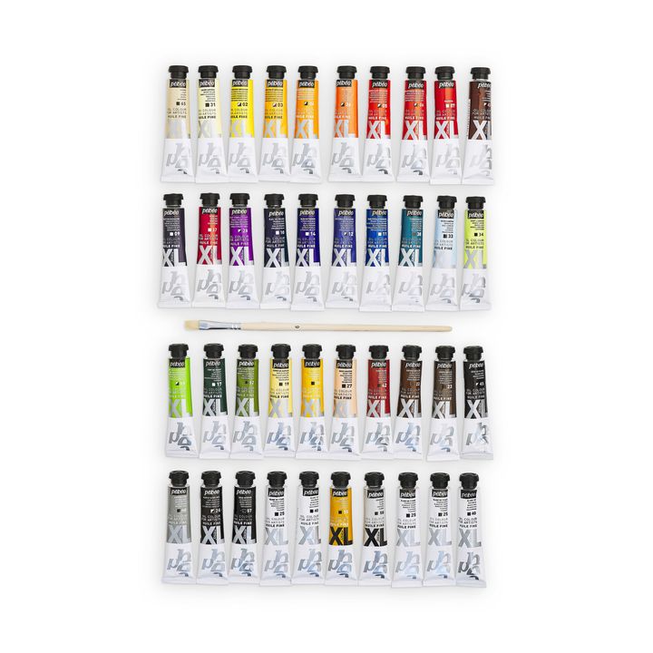 Pébéo Studio XL olieverfset 40 × 20 ml met penseel – afbeelding 2