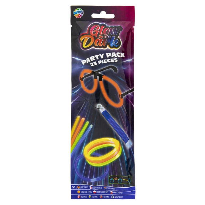Nassau glowsticks partyset met connectors, 23 tot 30 stuks – afbeelding 2