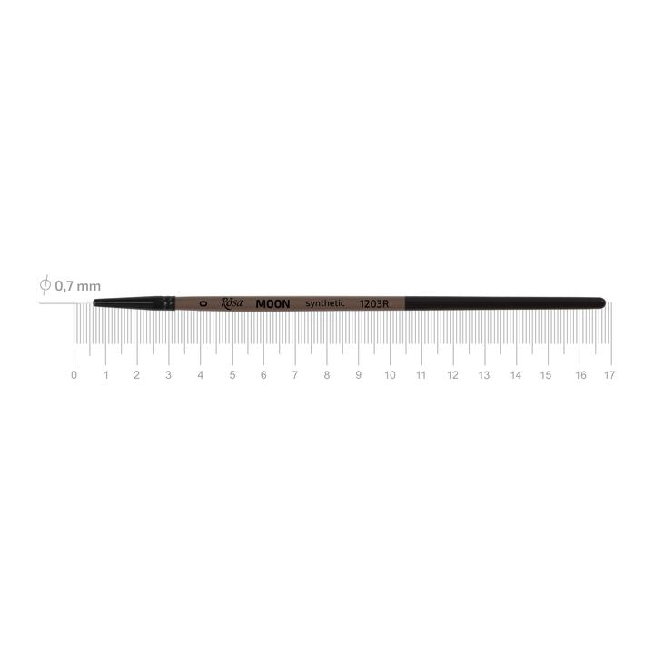ROSA Moon 1203R rond penseel synthetisch