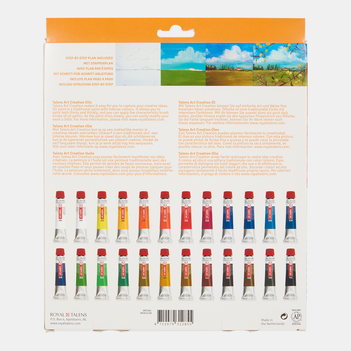 Talens Art Creation olieverfset 24 × 12 ml