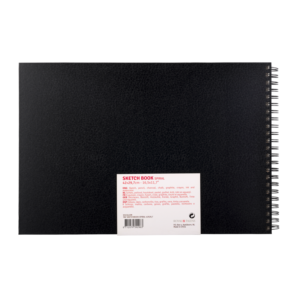 Talens Art Creation schetsblok 30 × 42 cm, 110 g/m², 30 vel