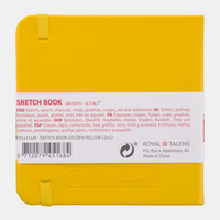 Talens Art Creation schetsblok goudgeel 12 × 12 cm, 80 vel