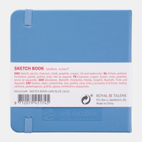 Talens Art Creation schetsblok Light Blue 12 × 12 cm, 80 vel