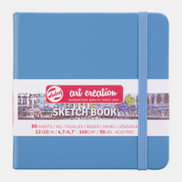 Talens Art Creation schetsblok Light Blue 12 × 12 cm, 80 vel