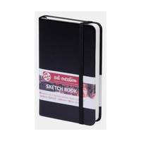 Talens Art Creation schetsboek Black 9 × 14 cm, 90 vellen