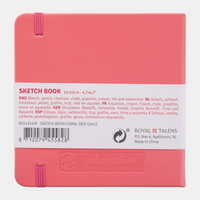 Talens Art Creation schetsboek Coral 12 × 12 cm, 80 vellen
