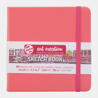 Talens Art Creation schetsboek Coral 12 × 12 cm, 80 vellen