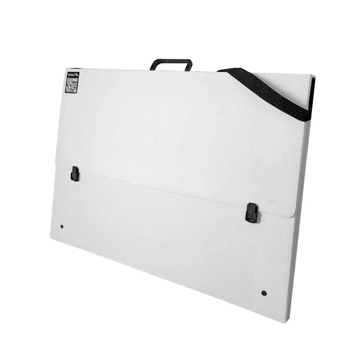 LENIAR tekenmap B2B, wit, met schouderband, 730 × 520 × 35 mm