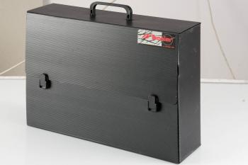 LENIAR tas met handvat LE90437, zwart, 470 × 330 × 110 mm