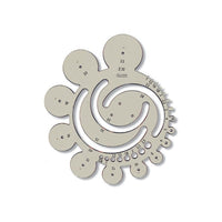 Koh-i-Noor radiussjabloon 32