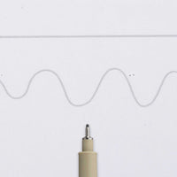 Sakura Pigma Micron 08 fineliner 0,50 mm, lichtgrijs
