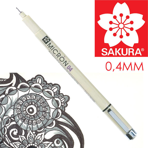 Sakura Pigma Micron fineliner Black 0,2–0,5 mm – afbeelding 5