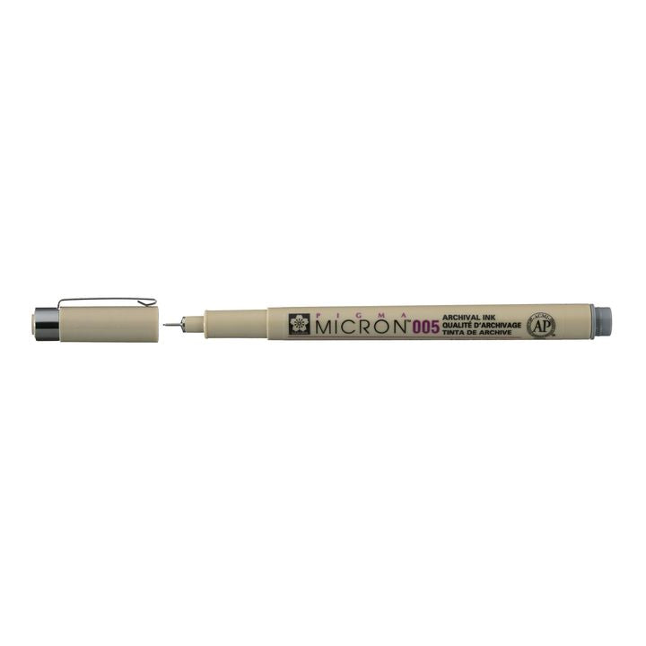 Sakura Pigma Micron fineliner Cool Gray, 0,20–0,60 mm