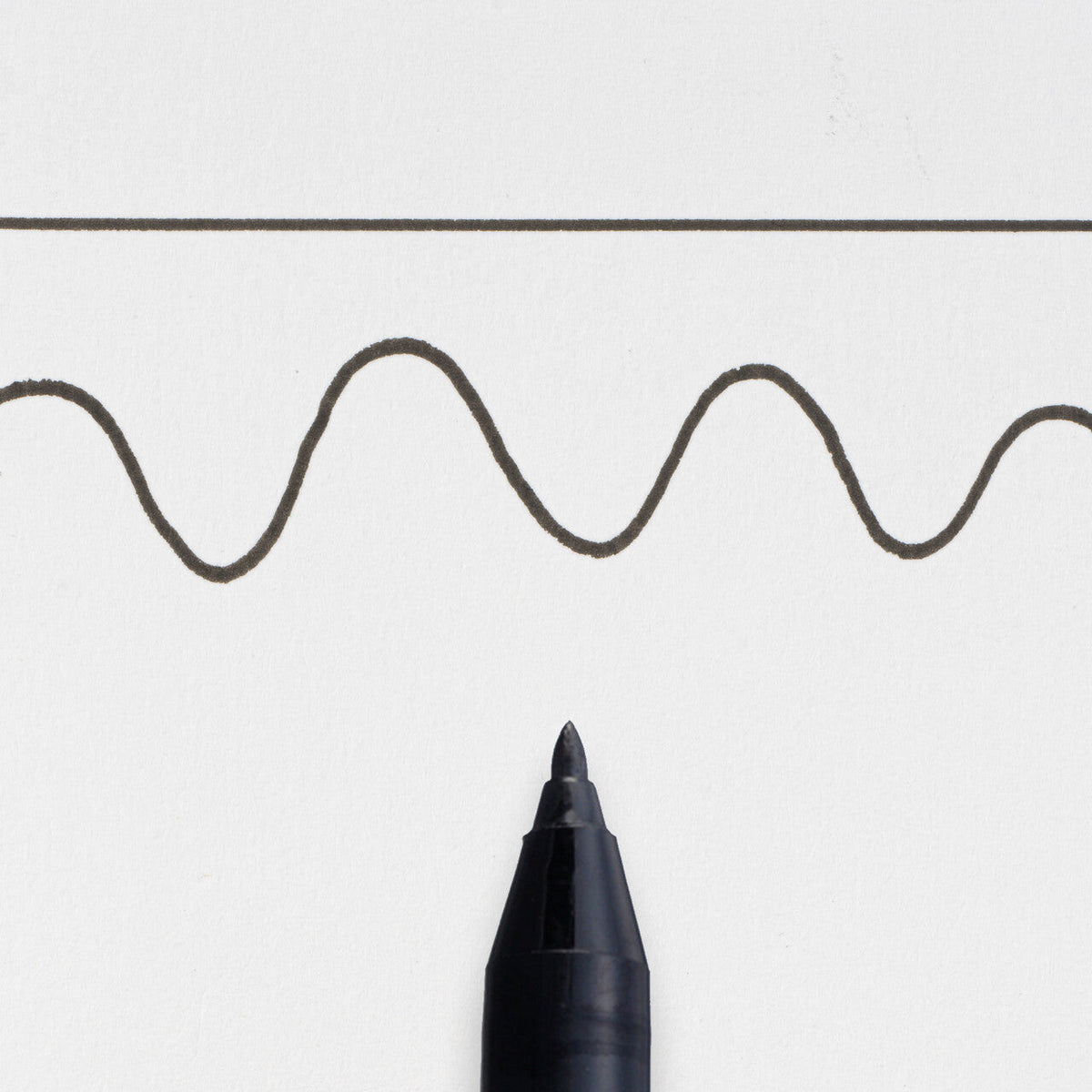 Sakura Pigma Sensei 10 fineliner 1,0 mm, zwart – afbeelding 2