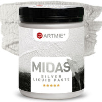 ARTMiE MIDAS vloeibare metallic pasta zilver, 150–750 ml – afbeelding 3