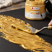ARTMiE MIDAS vloeibare metallic pasta goud, 150–750 ml – afbeelding 4