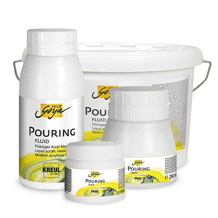 Kreul Solo Goya pouring medium voor acrylverf, 150–2500 ml